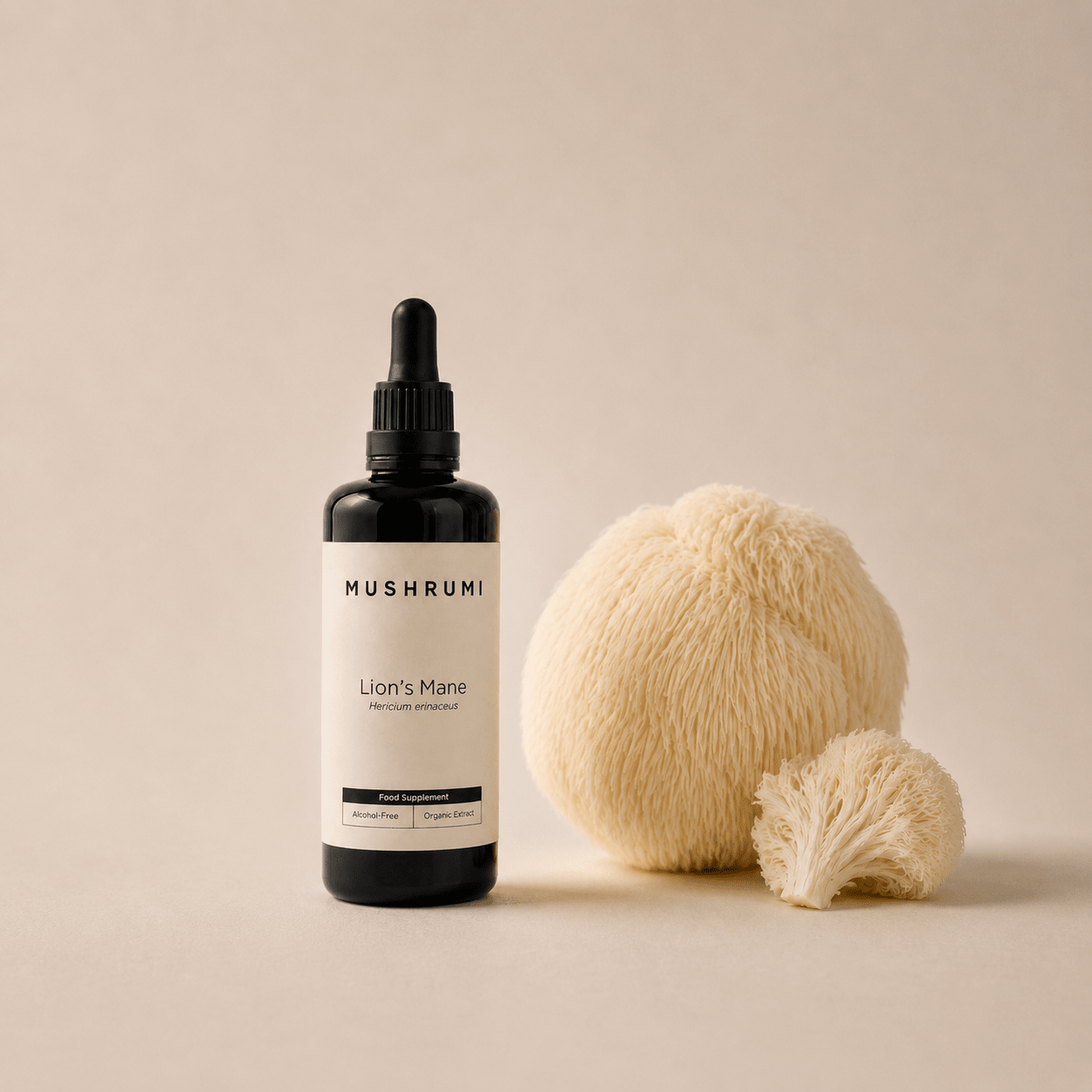 Lion's Mane - Alcohol - Free Organic Extract 100ml - mushrumi.ch